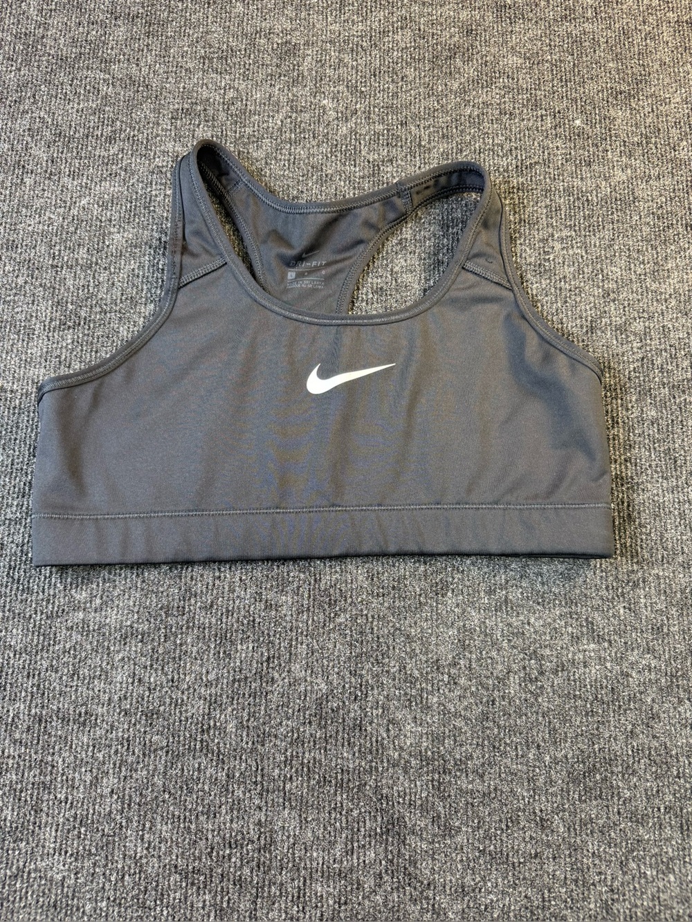 Nike Women's Black Racerback Sports Bra
